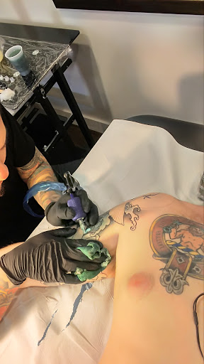 Explore architecture tattoo ideas, creative tattoo ideas in San Diego, available at Guru Tattoo