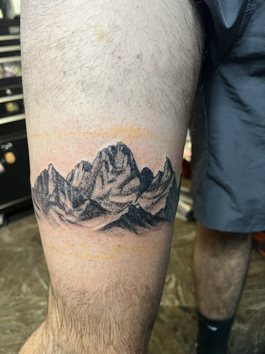 Explore chest arm tattoo ideas, creative tattoo ideas in Lagrangeville, available at Black Cherry Tattoo Studio NY