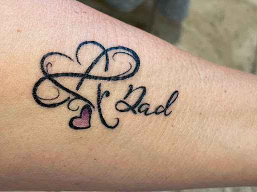 Explore daughter mother tattoo ideas, creative tattoo ideas in Deerfield Beach, available at Black Rose Tattoo Studio