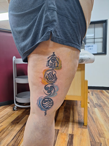 Explore infinity tattoo ideas for men, creative tattoo ideas in Rockwood, available at Remnant Tattoo