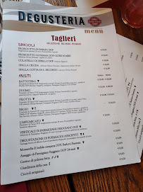 Degusteria - Silvano Romani à Parma menu