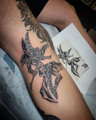 Explore hammerhead shark tattoo ideas, creative tattoo ideas in Libertyville, available at Lucky Seven Tattoo
