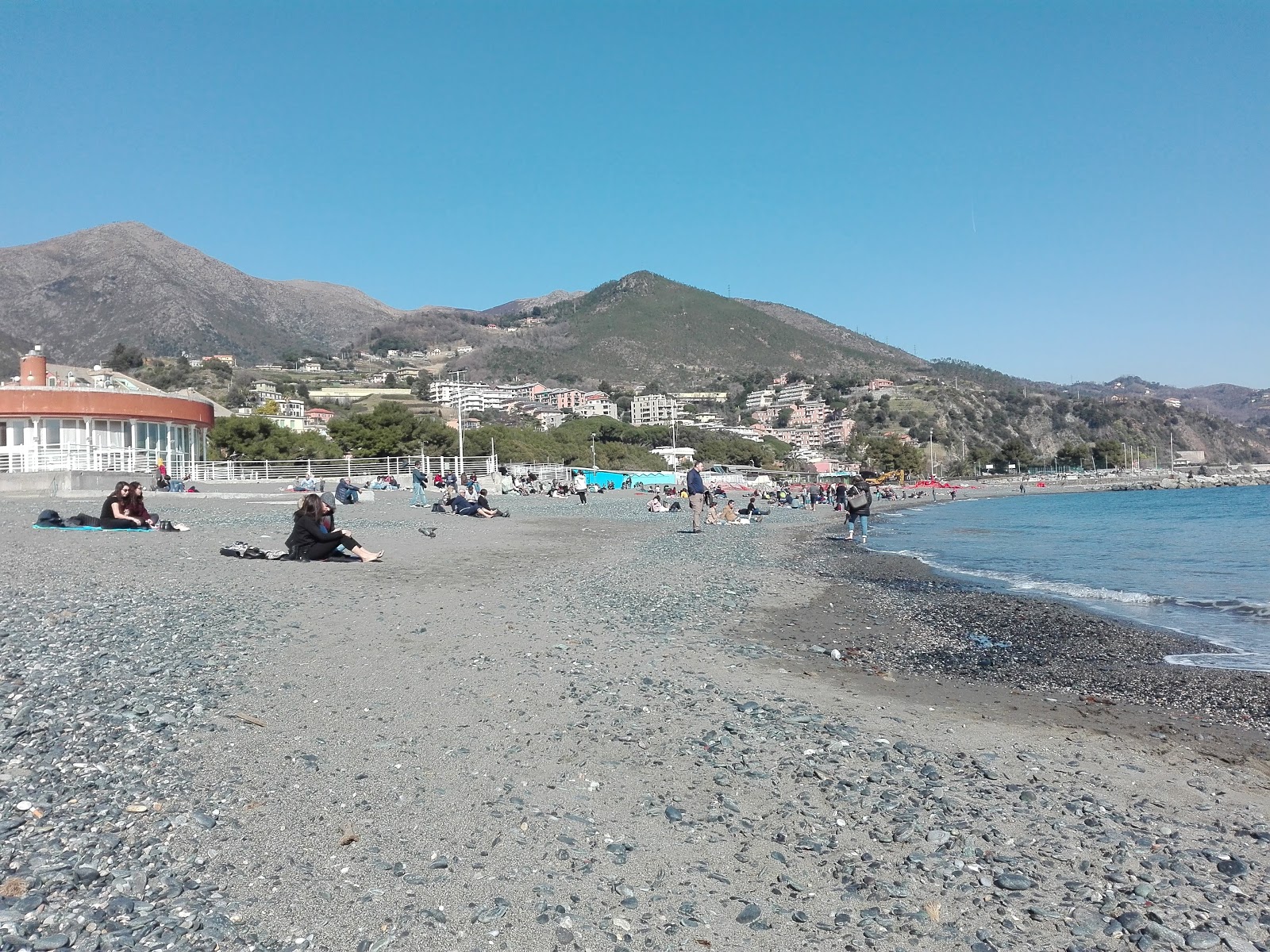 Spiaggia di Arenzano'in fotoğrafı plaj tatil beldesi alanı