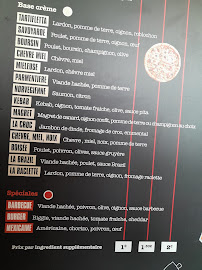 Menu / carte de LA CASA DE PIZZA à Frouzins