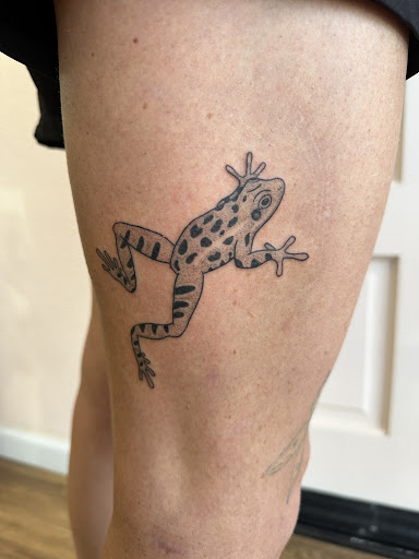 Explore mens spine tattoo ideas, creative tattoo ideas in Yucca Valley, available at Love Always Tattoo