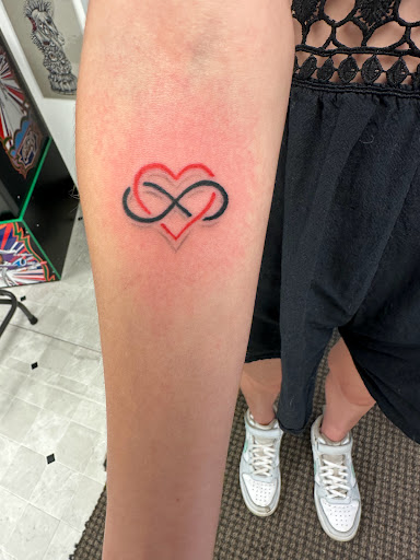 Explore eternity tattoo ideas, creative tattoo ideas in Orland, available at K1LL3R ARTW0RK