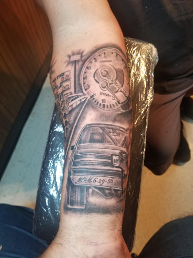 Explore polyamorous tattoo ideas, creative tattoo ideas in Shelby, available at T&C Tattoo Studios