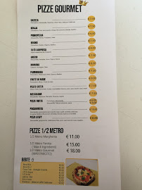 Carte du Pizzeria Totò Sapore à Reggio Emilia