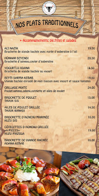 Menu / carte de La Brochette Steak House à Les Pavillons-sous-Bois