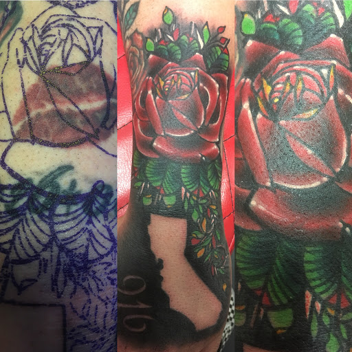 Explore mens throat tattoo ideas, creative tattoo ideas in San Diego, available at San Diego Tattoo Company