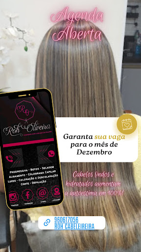 Logo da empresa - Roh Cabeleireira