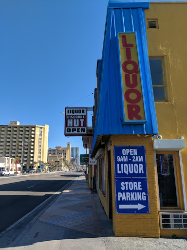 Liquor Discount Hut, 727 N Atlantic Ave, Daytona Beach, FL 32118, USA, 
