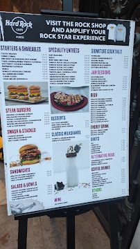 Hard Rock Cafe à Porto carte