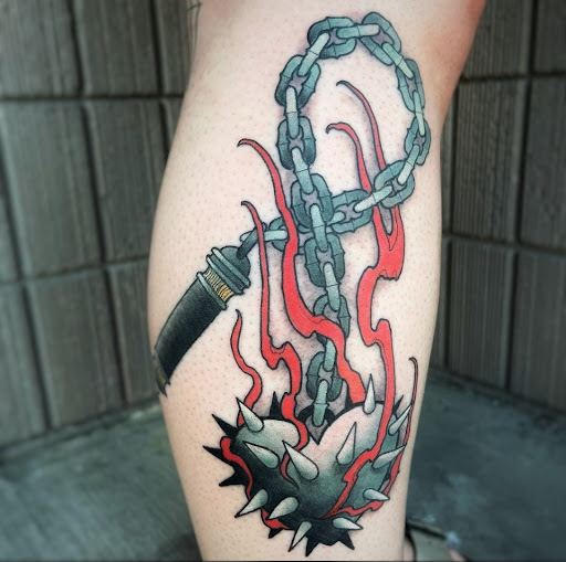 Explore couple hand tattoo ideas, creative tattoo ideas in Anchorage, available at Ultra Violence Tattoo co.