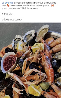 Produits de la mer du Lounge Bar Restaurant à Fréjus - n°4