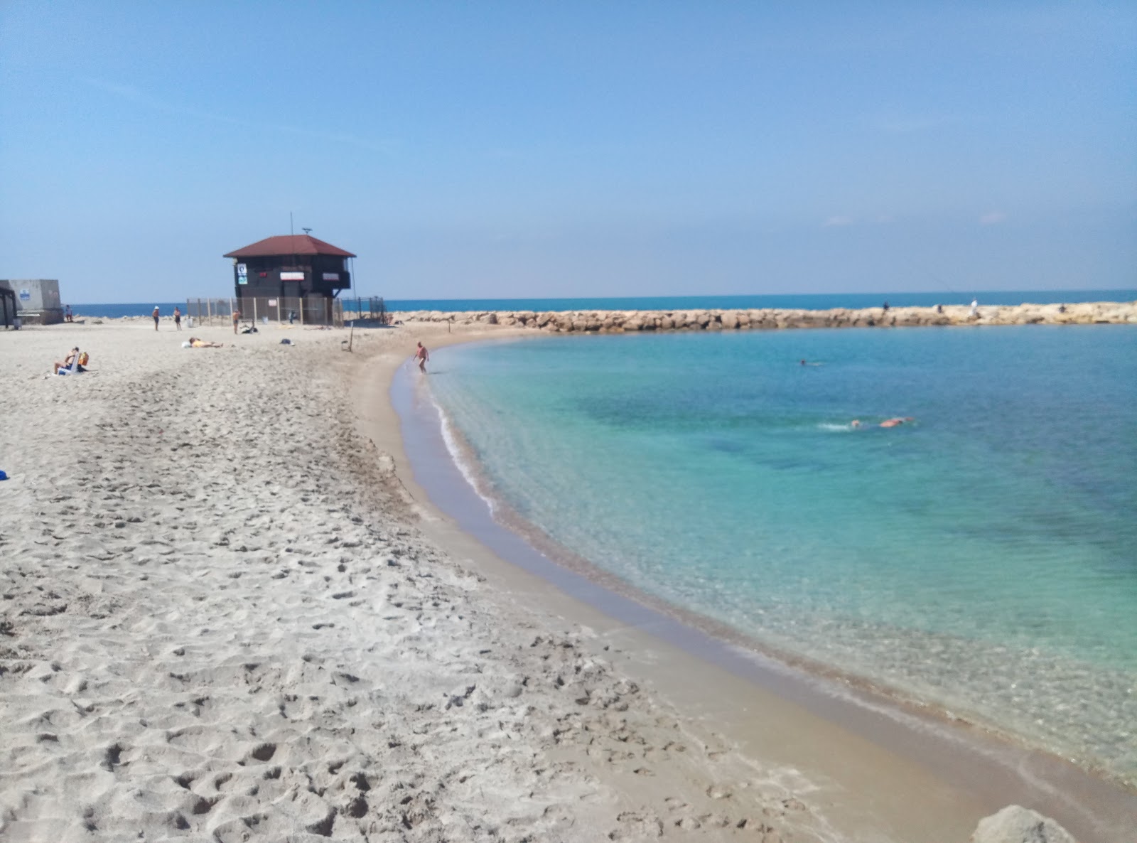 Photo of Bat Galim beach amenities area