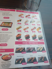 Dream Sushi à Aubervilliers menu