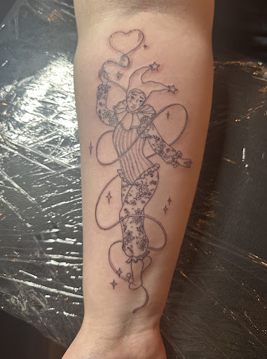 Explore sad tattoo ideas, creative tattoo ideas in Oakland Gardens, available at Art House Collective