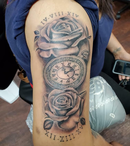 Explore small line work tattoo ideas, creative tattoo ideas in Fontana, available at Inkspot Tattoo