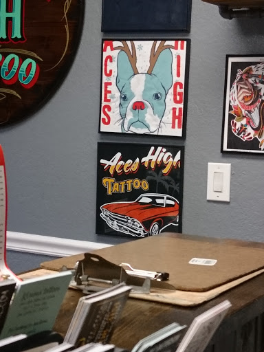 Tattoo Shop «Aces High Tattoo Lake Worth», reviews and photos, 407 S Dixie Hwy, Lake Worth, FL 33460, USA