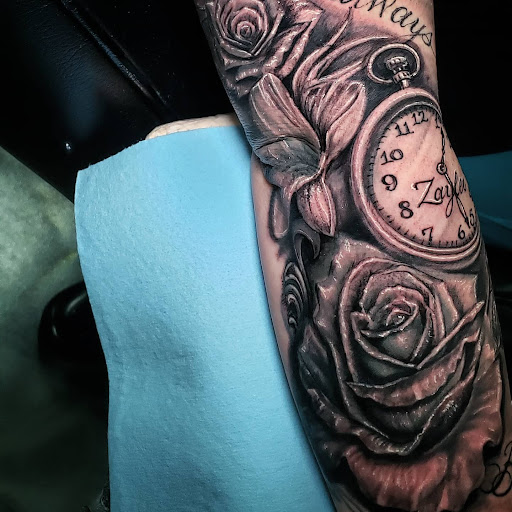 Explore chest tattoo ideas cover up, creative tattoo ideas in Colton, available at Vengeance Ink Tattoo & body piercing