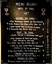 Menu / carte de Restaurant L'Escale des Vins à Lambesc