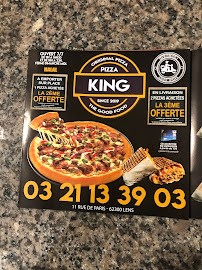 Pizzeria PIZZA KING à Lens (le menu)