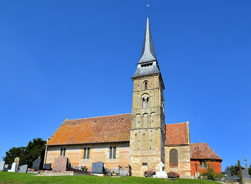 Église Saint-Aubin de Vieux-Pont-en-Auge à Saint-Pierre-en-Auge