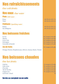 Restaurant Au rendez-vous des amis à Paris (la carte)