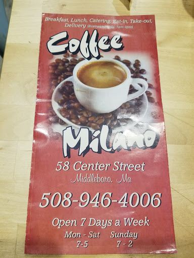 Coffee Shop «Coffee Milano», reviews and photos, 58 Center St, Middleborough, MA 02346, USA