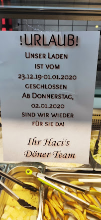 HACI'S DÖNER STEINKIRCHEN à Steinkirchen carte