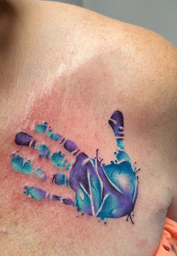 Explore men chest tattoos ideas, creative tattoo ideas in Mesa, available at Ranger Tattoo & Piercing