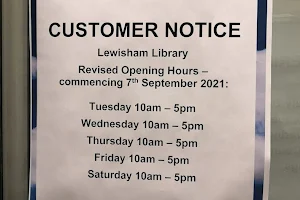 Lewisham Library image