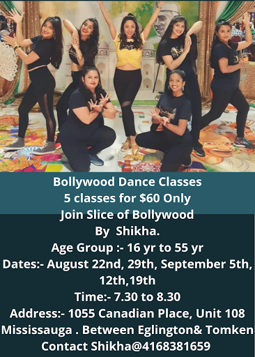 Bollywood classes in Toronto