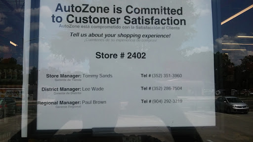 Auto Parts Store «AutoZone», reviews and photos, 1120 NW 10th St, Ocala, FL 34475, USA