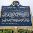 Historical Plaque - The Founding of Markham
