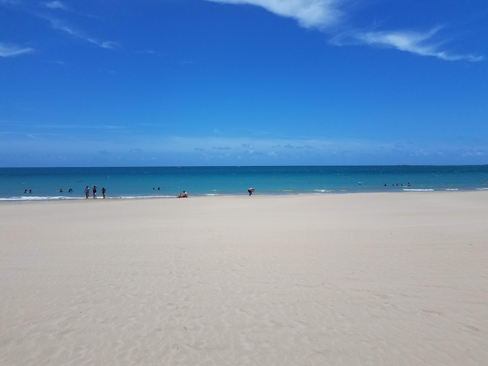 Foto van Carolina beach met gemiddeld niveau van netheid