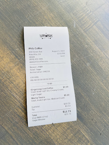 Coffee Shop «Philz Coffee», reviews and photos, 101 Forest Ave, Palo Alto, CA 94301, USA