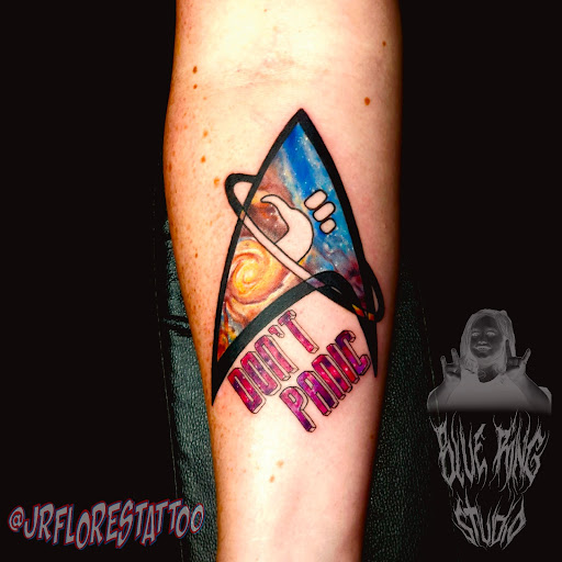 Explore back arm tattoo ideas for guys, creative tattoo ideas in Caldwell, available at Blue Ring Studio Tattoo & Piercing