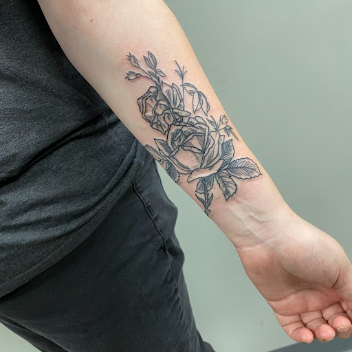 Explore costume ideas with tattoos, creative tattoo ideas in Buffalo, available at True Gloom Tattoo Studio