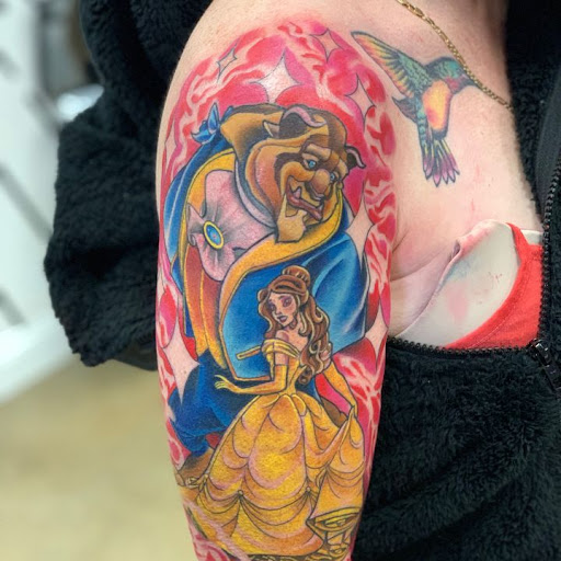 Explore bass fishing tattoo ideas, creative tattoo ideas in Maryland Heights, available at Thirteen Roses Tattoo & Aesthetics