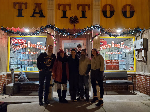 Tattoo Shop «The Greater Good Tattoo», reviews and photos, 105 E High St, Ashley, OH 43003, USA