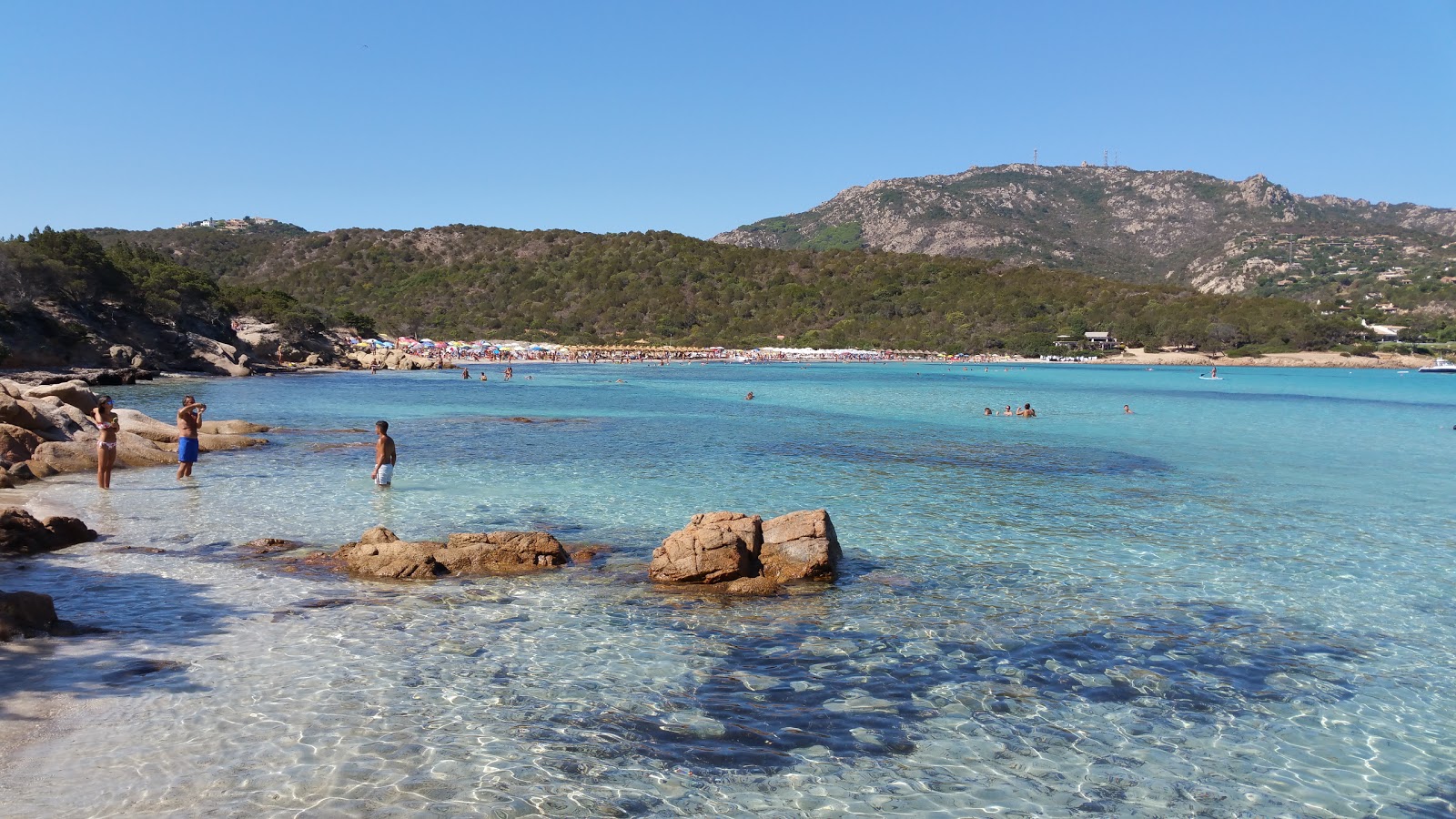 Foto av Spiaggia Piccolo Pevero med liten vik