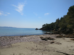 Foto von Cap Leoube beach mit viele kleine buchten