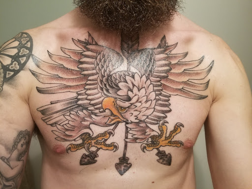 Explore shenron tattoo ideas, creative tattoo ideas in Osage Beach, available at Rabbits Foot Tattoo Parlor