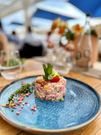 Steak tartare du Restaurant méditerranéen Plage Goéland à Cannes - n°2