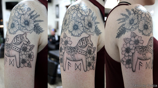 Explore child's name tattoo ideas, creative tattoo ideas in Fort Myers, available at Tiger Lotus Tattoo and Piercing