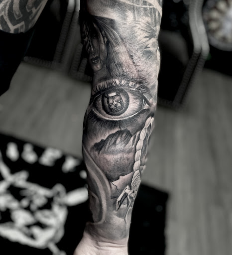 Explore tattoo ideas for a name, creative tattoo ideas in Mesa, available at Smiley Ink Tattoos