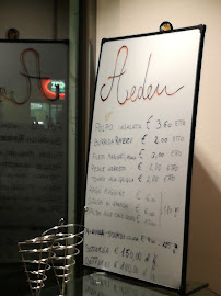 Aeden Specialità di mare à Oristano menu