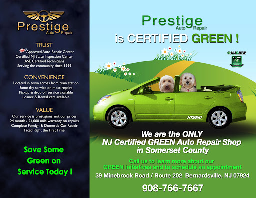 Auto Repair Shop «Prestige Auto Repair LLC», reviews and photos, 39 Mine Brook Rd, Bernardsville, NJ 07924, USA